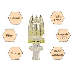 5-100pc 5 Pin Crystal Multi-Tips Replace Needle For Beauty Facial Skin Care Tool