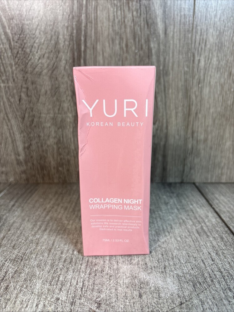 Yuri Korean Beauty Collagen Night Wrapping Mask Skincare Facial 75ml/2.53oz 2028