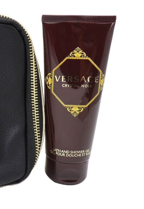 Versace Crystal Noir 3.4/3.3 oz Shower Gel Women New No Box