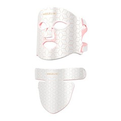 MEGELIN Led Red Light Therapy Face & Neck Mask, 7 Colors Led Light Therapy Fa…