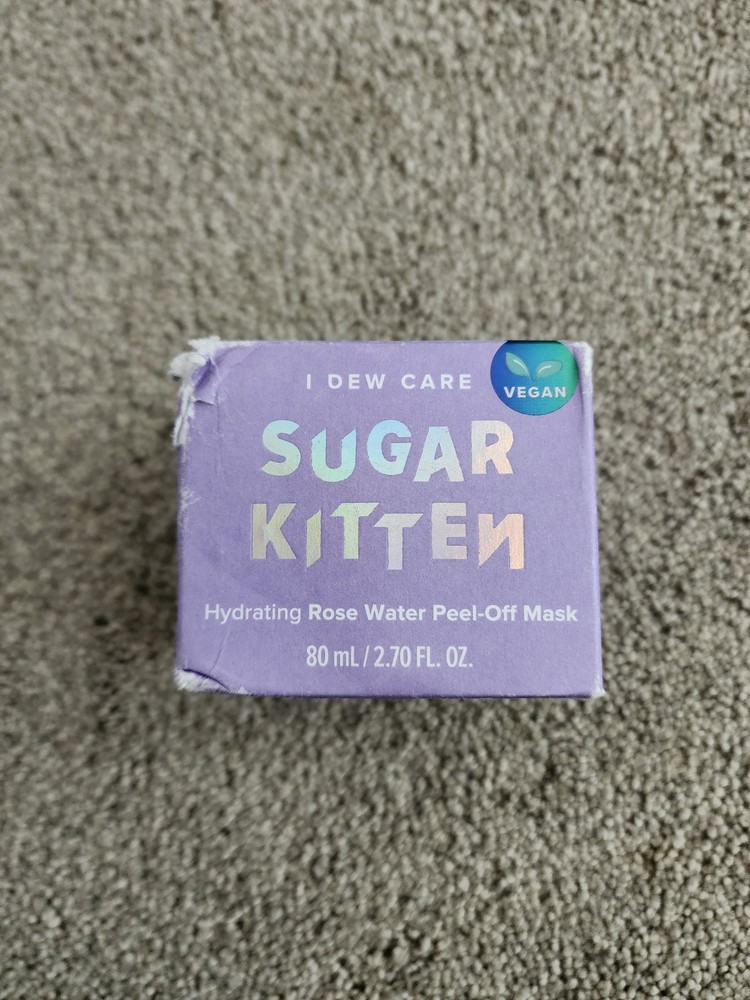 I Dew Care Sugar Kitten Hydrating Holographic Peel-Off Mask 85 mL 2.87oz SEALED