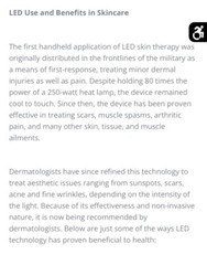 NEW! LED Non Surgical Eye Device. SEE ALL PHOTOS. Open Box