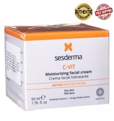 SESDERMA C-VIT Moisturising Facial Cream 50ml / 1.7oz Expiration 10/2026