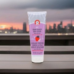 First Aid Beauty KP Bump Eraser Body Scrub with 10% AHA Strawberry 8 oz