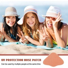 24 Set Sun Protection Nose Patch UV Protection Nose Cover for Men Women