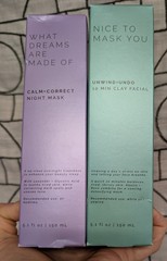 Sun + Moon Night Mask & Clay Mask Set Overnight No-Rinse 5.1 fl oz/150 mL