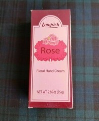 NWB Longrich Rose Floral Hand Cream 2.65oz/75g