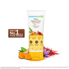 Mamaearth Ubtan Natural Glow Face Wash for Tan Removal -100ML