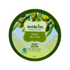 Mustika Ratu, Body Butter, 200g, Olive Zaitun (Pack of 1)