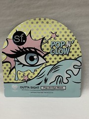 New 3-PACK SF Glow Pop N’ Glow Pop Art Eye Mask (pop1)