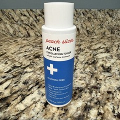 Peach Slices ACNE EXFOLIATING TONER 4.05oz treatment 2% Salicylic Acid 03/2027