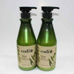 Codi New York Olive Hand & Body Lotion • 25 fl oz (750mL) Each • 2 BOTTLE