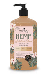 Malibu Hemp Golden Glow Body Lotion 18oz Moisturizer for Dry Skin Fast Shipping