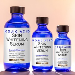 KOJIC ACID Skin Whitening Lightening Face Brightening Serum Dark Spot Cream