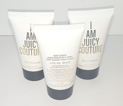 I Am Juicy Couture Women&rsquo;s Moisturizing Body Souffle Lotion 1.7oz 50ml ea 3 Pack