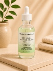 Vitamin and Sea Beauty, Sea Kale & Hyaluronic Acid Complex Skin Serum 2 fl oz