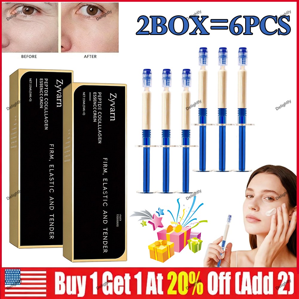 6X Peptide Collagen Elastic Essence Cream Anti-Wrinkle Firming Micro-Molecular*