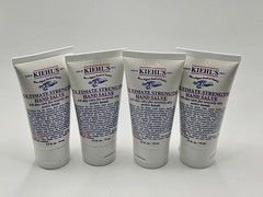 New 4x Kiehl&rsquo;s Ultimate Strength Hand Salve 2.5oz/75ml 4 in 1 Box