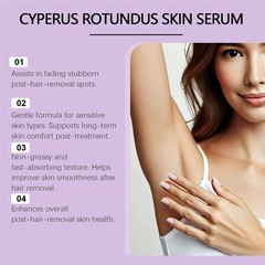 Cyperus Rotundus Skin Serum Natural For Hair Removal Reduces Unwanted Hair Grow