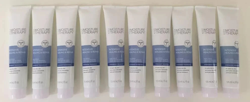10 x Avon Moisture Therapy Intensive Repair Hand Cream For Extra Dry Skin