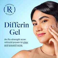 Acne Treatment Gel, 30 Day Supply, Retinoid Treatment for Face with 0.1% Adapale