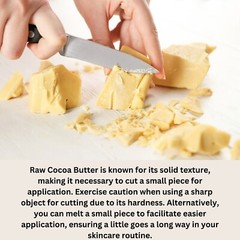 16 oz. Raw Cocoa Butter 100% Pure Natural FOOD-GRADE Prime Pressed Cacao Butter