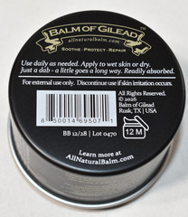 Balm Of Gilead Manuka Eczema Honey Cream Tallow Defense Healing Balm 4 oz NEW