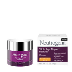 Neutrogena Triple Age Repair Anti-Aging Daily Facial Moisturizer SPF 25 , 1.7 Oz