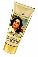 Shahnaz Husain Shascrub Plus Walnut Face and Body Scrub 40Gm-