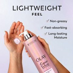 (2 Pack) Olay Super Serum Body Lotion, Anti-Aging Skin Moisturizer, 18.5 fl oz