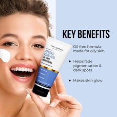 Dr. Sheth&rsquo;s Kesar & Kojic Acid Oil-Free Moisturizer | Lightweight Gel Cream| 50g
