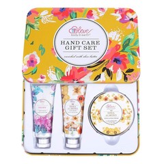 BODY & EARTH # LOVE Hand Cream Gift Set for Women, Hand Lotion Gift for Christma