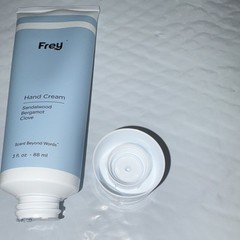 Frey Hand Cream Moisturizer Sandalwood Bergamot Clove Scent 3 fl oz