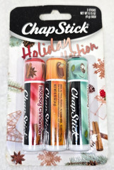 ChapStick Holiday Collection Trio Cinnamon Caramel Crème Cocoa