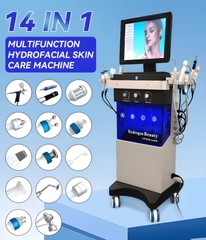 14in1 Hydra Spa Facial Beauty Machine Hydro Dermabrasion Face Skin Cleaning Face