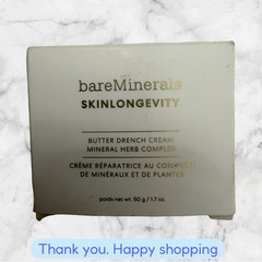 BareMinerals Skin Longevity Butter Drench Cream Mineral Herb Complex 1.7 Oz NEW
