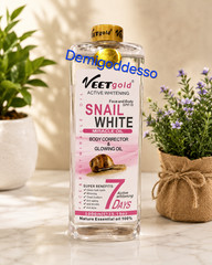 Original Veet Gold Snail White Miracle Body Corrector , Glowing Oil 1000ml X1