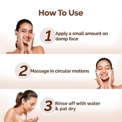 Pack Of 2 Mamaearth Rice Dewy Bright Face Wash 100ml Glass Skin Free Shipping