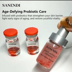 SANENDI Anti-Aging Firming Microbiome Ampoule Serum, Support Skin Firmness