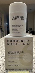 Community Sixty-Six Nourishing Rich Moisturizer 1.7oz / 50mL FULL SZ SEAL BOX