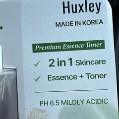 Huxley Conditioning Essence Toner 10.14 oz / 300ML. 24 Hour Hydration New In Box