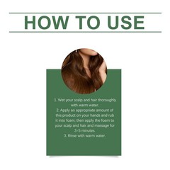 100ml Organic Rosemary Hair Growth Shampoo For Thinning Hair & Hair Loss,NEW