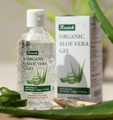 Aloe Vera Gel | 100% Pure Natural Aloe Gel for Moisturizing Face Skin & Hair