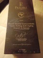 Predire Paris Black Orchid Concentrate Triple Acting Anti Aging Cream & Serum