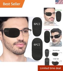 12 Pack Lightweight Eye Patches for Kids & Adults – Treat Amblyopia & Strabismus