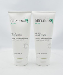 Replenix BP 5% Acne Wash 6.7 fl.oz / 200 ml NEW SEALED [2-Pack]