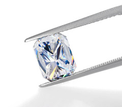 Emerald Cut 2Ct Certified Lab Grown Diamond Solitaire Making VVS1 Loose Gemstone