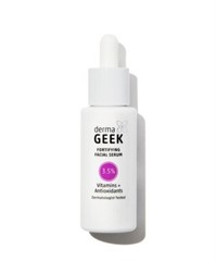 NEW Derma Geek Fortifying Facial Serum 3.5 % Vitamins + Antioxidants SEALED