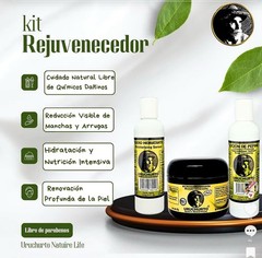 Uruchurto Kit Rejuvenecedor Cucumber Lotion, Serum & Microdermabrasion Cream Set