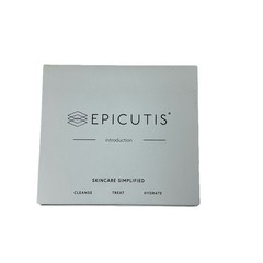 Epicutis Skincare Introduction Sample Set – Cleanse, Treat, Hydrate BRAND NEW